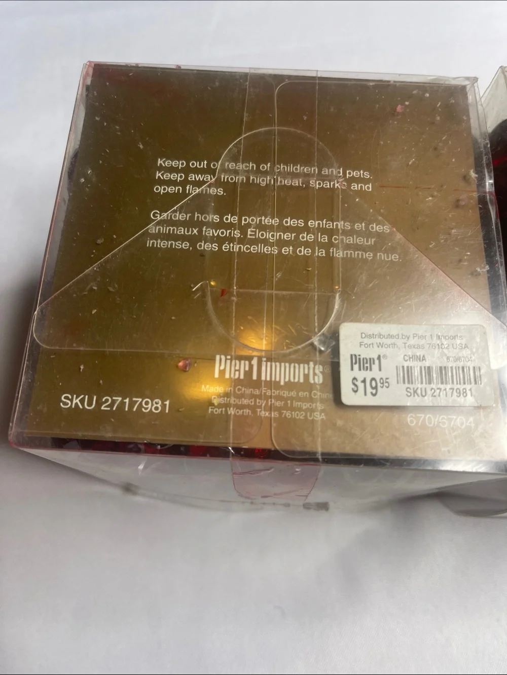 Proper 1 Imports Red Decorative Gem Mix - Pack of Decorative Gems
